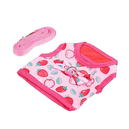 HEALEEP 1 Satz Hasenkleidung Igel-Schleifleine Kaninchen-Urlaubsoutfits Haustier Geschirr Kaninchen-Kleiderleine Haustierleine Chinchilla Brustgurt Gürtel Polyester HEALEEP 1 Satz Hasenkleidung Igel-Schleifleine Kaninchen-Urlaubsoutfits Haustier Geschirr Kaninchen-Kleiderleine Haustierleine Chinchilla Brustgurt Gürtel Polyester von HEALEEP