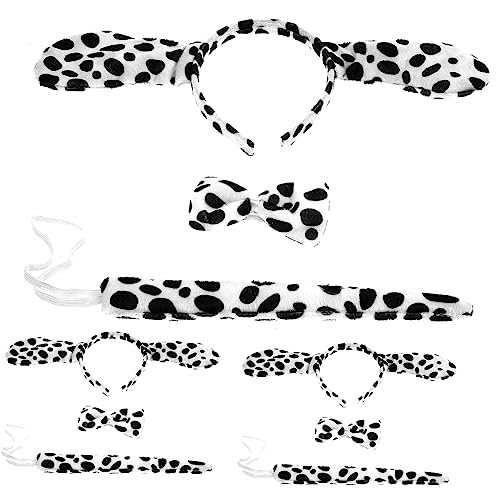 HEALEEP 3 Sets Gepunktetes Hunde Ankleideset Mit Hundeohren Und Stirnbändern Für Kostüm Für Erwachsene Und Künstliche Hundeohren Und Für Erwachsene Kostüm HEALEEP 3 Sets Gepunktetes Hunde Ankleideset Mit Hundeohren Und Stirnbändern Für Kostüm Für Erwachsene Und Künstliche Hundeohren Und Für Erwachsene Kostüm von HEALEEP