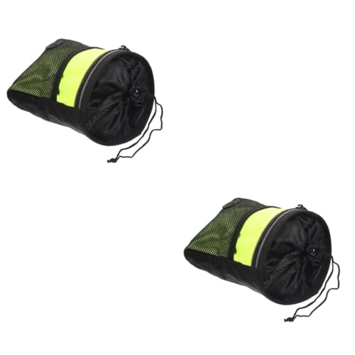 HEALEEP Beutel 2st Packung Hundefutter Hundefutterhalter Für Hunde Outdoor-lebensmitteltasche Welpenfutterbeutel Leckerlibeutel Für Haustiere Oxford-Stoff Tragetasche Der Hund von HEALEEP