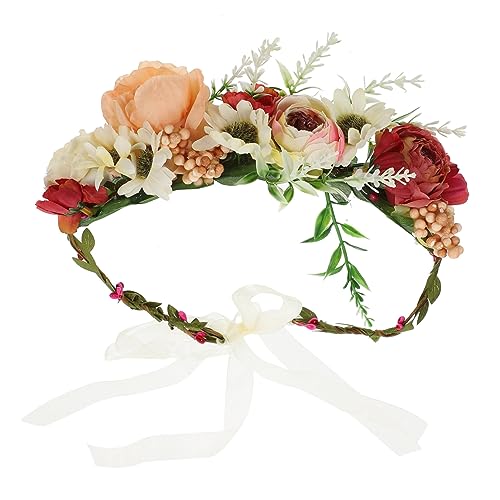 HEALEEP Hund Hochzeit Blumenhalsband Blumen Hundehalsband Dekorativer Hundekranz Hundehalsband Mit Blumenkranz Hund Kostüm Zubehör Schönes Katzenhalsband Dekorationen Stoff Jahrgang Reisen von HEALEEP