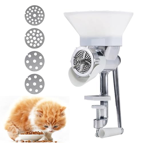 Futterpelletmaschine, Pelletmaschine Für Haustierköder, Manuelle Futterpelletmaschine Für Tierfutter, Pellet Maker Für Haustiere Für Haustiere Geflügel Fische Hundefutter(Color:9mm) von HEATING COVER