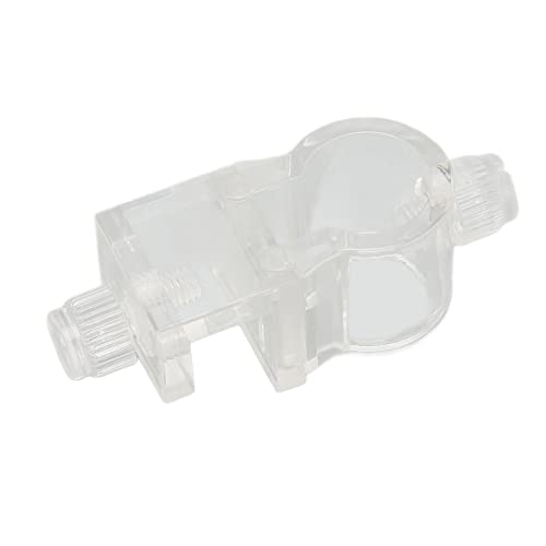 Aquarium-Schlauchklemme, Transparent, Clip-Split-Typ, Schöne Fisch-Schlauchklemme, Transparent, Hohe Härte, Einfache Installation für Wasserrohre, von HEEPDD