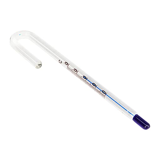 Aquarium-Thermometer, Hängendes Aquarium-Wassertemperatur-Thermometer (0,39 Zoll) von HEEPDD