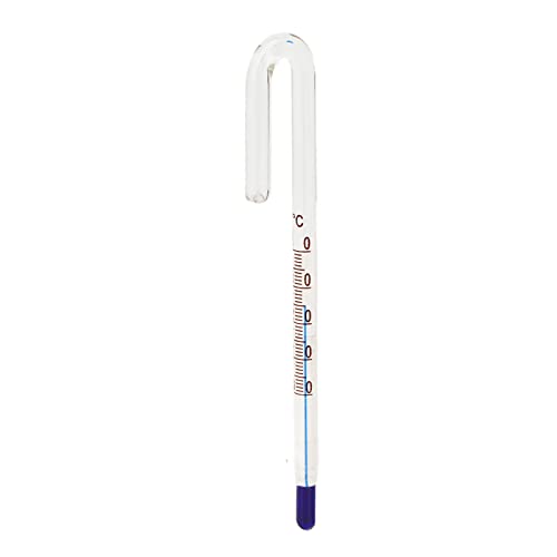 Aquarium-Thermometer, Hängendes Aquarium-Wassertemperatur-Thermometer (0,47 Zoll) von HEEPDD