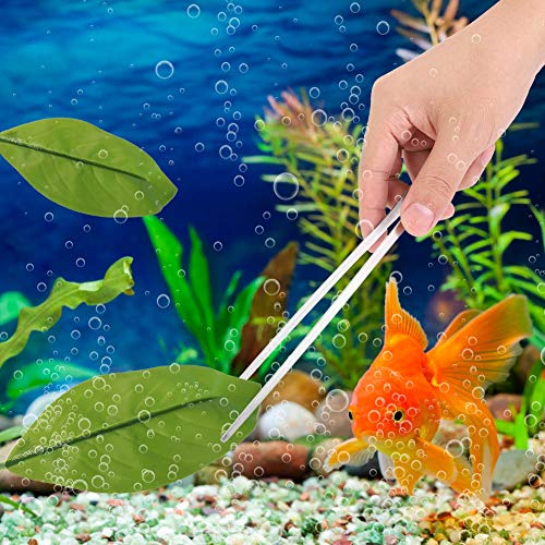 Aquariumwasser aus Edelstahl, langlebig, einfache Pflanzenpflege, ideal für Dekorationen, 27 cm Länge, Edelstahl-Pinzette für Aquarien, Aquarium-Pinzette, Aquascaping von HEEPDD