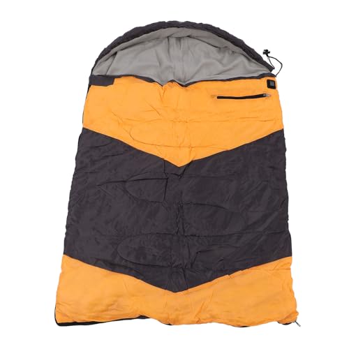 Beheizter Haustier-Schlafsack, Verstaubares Haustier-Schlafbett, Katzenbett, Höhle, 3 Temperatureinstellungen, Bequem Warm Halten, Hundeschlafsack für Reisen, Camping, Kaltes von HEEPDD