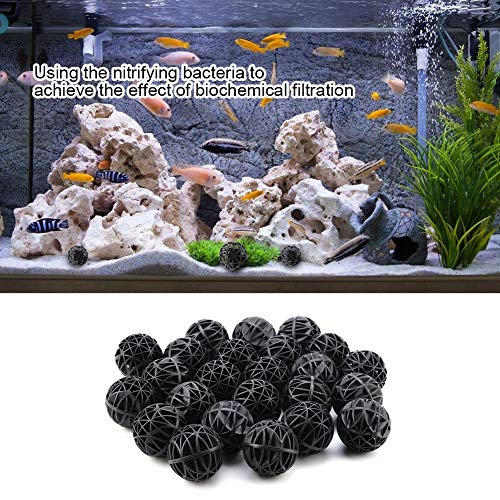 HEEPDD Aquarium-Filtermaterial, 50 Stück Aquariumfilter, Haustier-Aquarium für Aquarientiere (56 mm mit Baumwolle) von HEEPDD