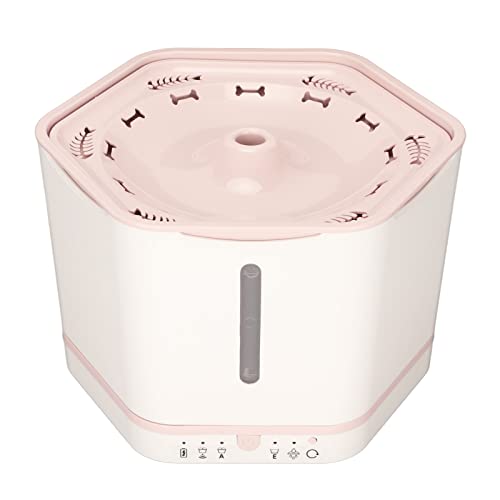 Cat Water DispenserCat Water 2.8L Cat Automatic Water 2.8L Cat Automatic Water Fountain Automatic Cat Water Dispenser Detachable Automatic Pet Water Fountain Circulating Live (Rosa) von HEEPDD