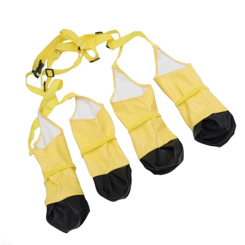 HEEPDD Haustierschuhe, Anti -Slip -Hundestiefel Leggings Undurchlässige Haustiere Im Freien Laufen Wanderschuhe Hundeschuhe Geeignet für Alle Jahreszeiten Geeignet (XL) von HEEPDD