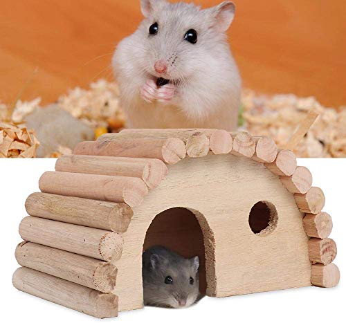 HEEPDD Hamsterhaus, Hütte, Hamster, Gewölbtes Versteck für Kleintiere, Hamster, Nistplatz für Germäuse, Chinchillas, kleine Meerschweinchen, Hamster, Zubehör von HEEPDD