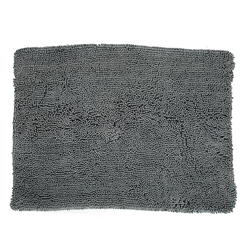 HEEPDD Hunde-Chenille-Schlammmatte, schmutzige Pfoten, Chenille-Schlammmatte, Outdoor-Matte, weiche Wasseraufnahme, rutschfeste Unterseite, Fußmatte für den Innenbereich, absorbiert Feuchtigkeit, von HEEPDD