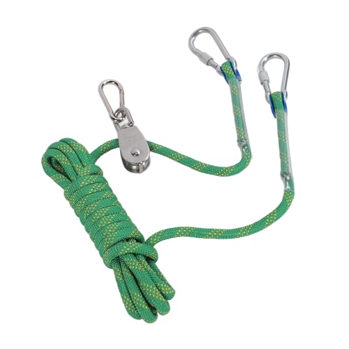 Reflektierendes Kabel für Nachtsichtbarkeit Beim Camping und Im Garten. Strapazierfähiges Hundebindekabel für Outdoor-Aktivitäten (Green) von HEEPDD