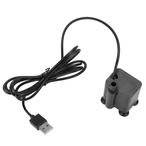 HEEPDD Mikro-Aquarium-Pumpe, Langlebige USB-Aquarium-Pumpe, Mini-Mini-USB-Mikro-Aquarium-Wasserpumpe für Aquarium von HEEPDD