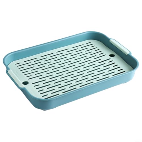 HEIBTENY Katzenklo Katzentoilette Cat Litter Box Katzentoiletten & Zubehör Großer Raum Abnehmbares Design Starke Tragfähigkeit (B) von HEIBTENY