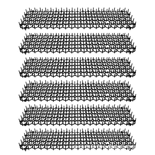 HEITIGN Hausgärtnerei 13x49CM Katzenkotmatte Anti-Katzennetz Grabstopper Prickelstreifen Heimschädlingsabwehrmittel 50 * 14 * 3CM von HEITIGN