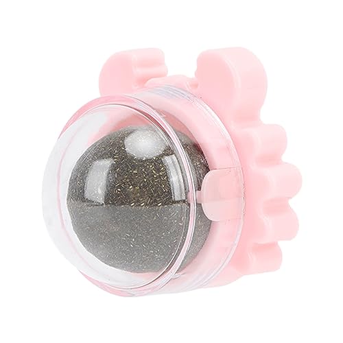 HELEVIA 5PCS Katzenminze Bälle Spielzeug Extra Katze Energie Ball Essbare Kitty Lecken Spielzeug Gesunde Kitty Zähne Reinigung Dental Kauen Spielzeug Katze Wand Leckereien von HELEVIA