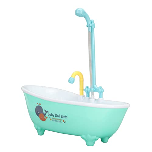 HELEVIA Vogel-Papageien-Badewanne, Multifunktionale Niedliche Elektrische Papageien-Automatik-Badewanne mit Wasserhahn Vogel-Duschzubehör von HELEVIA