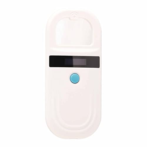 HELEVIA Wiederaufladbarer Tier-Chip-ID-Scanner, Mikrochip-Scanner, Haustier-Tag-Scanner von HELEVIA