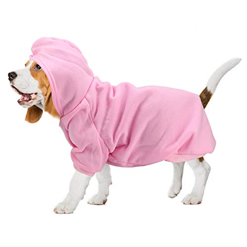 Niedlicher Polyester-Haustier-Winter-Warmer Hoodie-Sweatshirt-Kleidungs-Mantel Hunde-Welpen-Katzen (XXL) von HELEVIA