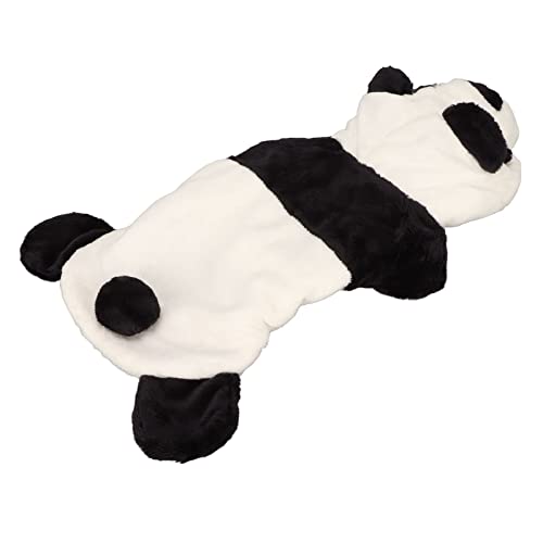 HELEVIA Panda-Hundekleidung, Haarschutz, Anti-Sonnenbrand, Warmhaltend, Süßer Hunde-Kapuzenpullover, Herbst-Winter-Haustierkleidung Halloween (S) von HELEVIA