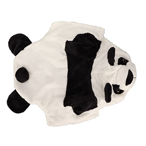 HELEVIA Panda-Hundekleidung, Haarschutz, Anti-Sonnenbrand, Warmhaltend, Süßer Hunde-Kapuzenpullover, Herbst-Winter-Haustierkleidung Halloween (XL) von HELEVIA