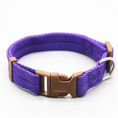 HELLOYOUNG Beautiful Adjustable Bow Tie Dog Leash Necktie Necklace Dog Collar As a for Puppy Hondenmand Cat Pet Accessories (Purple,L) von HELLOYOUNG