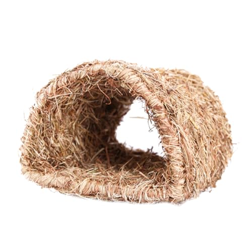 HEMOTON 1Stück Kreatives Kaninchen Spielhaus Handgefertigtes Pet Tunnel Nest für Kaninchen Hamster und Mäuse mit Zwei Öffnungen für Spaß und Spielmöglichkeiten HEMOTON 1Stück Kreatives Kaninchen Spielhaus Handgefertigtes Pet Tunnel Nest für Kaninchen Hamster und Mäuse mit Zwei Öffnungen für Spaß und Spielmöglichkeiten von HEMOTON