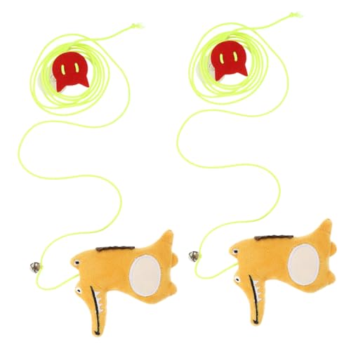 HEMOTON 2 Stück Interaktives Katzenspielzeug mit Einziehbarem Design Lustige Katzenangel für Kätzchen Fördert Bewegung und Spielvergnügen für Katzenliebhaber HEMOTON 2 Stück Interaktives Katzenspielzeug mit Einziehbarem Design Lustige Katzenangel für Kätzchen Fördert Bewegung und Spielvergnügen für Katzenliebhaber von HEMOTON
