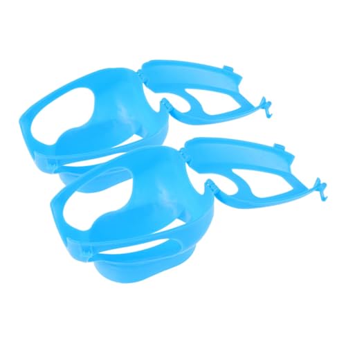 HEMOTON 2 Stück Pigeon Fixierhalter Praktische Fütterungsstation für Tauben für Injektionen und Medikamente und Sicher Elegantem Blau HEMOTON 2 Stück Pigeon Fixierhalter Praktische Fütterungsstation für Tauben für Injektionen und Medikamente und Sicher Elegantem Blau von HEMOTON