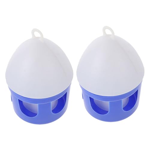 HEMOTON 2 Stück Taubenkessel Wachtel Zubehör Wasserzufuhr Vogelhäuschen für den Haushalt Vogel Fütterer Pet Bird Water Feeder Wasserspender zum Aufhängen für Wildvögel PVC HEMOTON 2 Stück Taubenkessel Wachtel Zubehör Wasserzufuhr Vogelhäuschen für den Haushalt Vogel Fütterer Pet Bird Water Feeder Wasserspender zum Aufhängen für Wildvögel PVC von HEMOTON