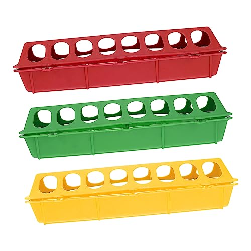 HEMOTON 3 Stück Anti-Swing-essenstrog Klein Futterspender Im Freien Wachtel-Feeder Geflügelfutterautomaten Für Draußen Fütterung Futterautomat Für Vögel Tablett Plastik Zufällige Farbe HEMOTON 3 Stück Anti-Swing-essenstrog Klein Futterspender Im Freien Wachtel-Feeder Geflügelfutterautomaten Für Draußen Fütterung Futterautomat Für Vögel Tablett Plastik Zufällige Farbe von HEMOTON