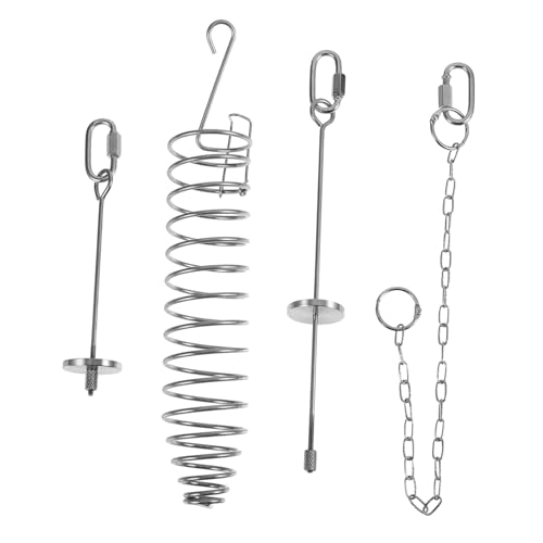 HEMOTON 4 Stück Edelstahl -Obstgabel -Futter -Tasse Vogelfruchthalter Vogelfuttergabeln Halter zum Aufhängen von Lebensmitteln Obstpicks Rostfreier Stahl Silver HEMOTON 4 Stück Edelstahl -Obstgabel -Futter -Tasse Vogelfruchthalter Vogelfuttergabeln Halter zum Aufhängen von Lebensmitteln Obstpicks Rostfreier Stahl Silver von HEMOTON