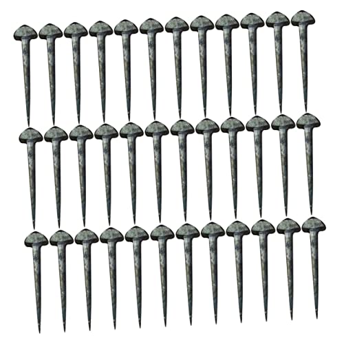 HEMOTON 50Stücke Professionelle Hufeisennägel aus Eisen Hochfeste und Langlebige Pferdeausrüstung für und Hufpflege Perfektes Zubehör für Pferdeliebhaber HEMOTON 50Stücke Professionelle Hufeisennägel aus Eisen Hochfeste und Langlebige Pferdeausrüstung für und Hufpflege Perfektes Zubehör für Pferdeliebhaber von HEMOTON
