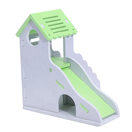 HEMOTON Buntes Hamsterhaus mit Tür und Rundem Eingang Langlebiges Haustier Spielhaus und Schlafplatz für Hamster Mäuse und Kleine Igel Leicht zu Reinigen Sicheres Material Grün HEMOTON Buntes Hamsterhaus mit Tür und Rundem Eingang Langlebiges Haustier Spielhaus und Schlafplatz für Hamster Mäuse und Kleine Igel Leicht zu Reinigen Sicheres Material Grün von HEMOTON