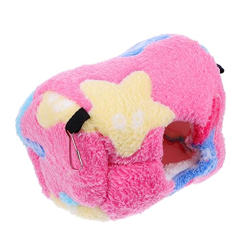 HEMOTON Hängematte für Hamster Kuscheliges Winterbett aus Fleece und Baumwolle Dicke und Langlebige Hängematte für Kleine Haustiere für Hamster Ratten und HEMOTON Hängematte für Hamster Kuscheliges Winterbett aus Fleece und Baumwolle Dicke und Langlebige Hängematte für Kleine Haustiere für Hamster Ratten und von HEMOTON