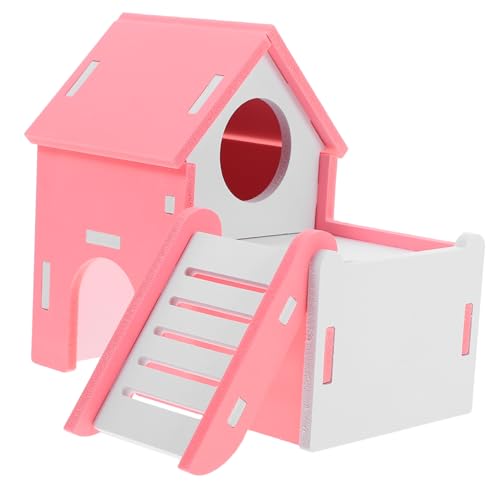 HEMOTON Hamster Schlafhaus Niedliches Versteck für Kleintiere Dekorative Villa für Hamster und Meerschweinchen Ausruhen und Einfach zu Montieren Geeignet für Chinchillas und Andere Kleine HEMOTON Hamster Schlafhaus Niedliches Versteck für Kleintiere Dekorative Villa für Hamster und Meerschweinchen Ausruhen und Einfach zu Montieren Geeignet für Chinchillas und Andere Kleine von HEMOTON