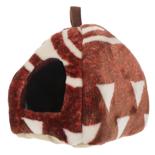 HEMOTON Hamsterhaus für Kleintiere Warmes Nest für Hamster Ratten und Meerschweinchen als Versteck im Käfig mit Stabiler Struktur und Ansprechendem Design HEMOTON Hamsterhaus für Kleintiere Warmes Nest für Hamster Ratten und Meerschweinchen als Versteck im Käfig mit Stabiler Struktur und Ansprechendem Design von HEMOTON