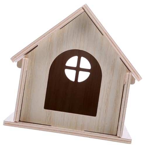HEMOTON Hamsterversteck aus Holz Gemütliches und Sicheres Schlafhaus für Zwerghamster Ratten und Ähnliche Kleintiere Ausruhen und Verstecken Verarbeitet und Geruchsneutral HEMOTON Hamsterversteck aus Holz Gemütliches und Sicheres Schlafhaus für Zwerghamster Ratten und Ähnliche Kleintiere Ausruhen und Verstecken Verarbeitet und Geruchsneutral von HEMOTON