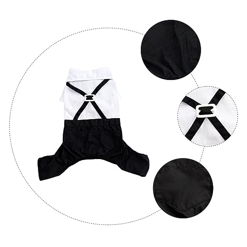HEMOTON Haustieranzug Kleid Designer Smoking Outfit Hundekleidung Hundeanzug Hündinnenkostüme Fliege Für Hunde Kostüme Für Kleine Hunde Hundehochzeitsbekleidung Haustierkleidung HEMOTON Haustieranzug Kleid Designer Smoking Outfit Hundekleidung Hundeanzug Hündinnenkostüme Fliege Für Hunde Kostüme Für Kleine Hunde Hundehochzeitsbekleidung Haustierkleidung von HEMOTON