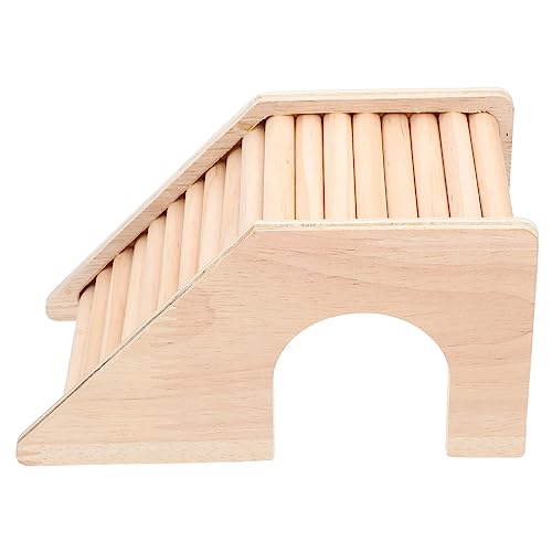 HEMOTON Holz Chinchilla Hütte mit Treppe für Kleine Haustiere Schlafhaus und Hideaway für Hamster und Sicheres und Langlebiges Käfigspielzeug zur Verbesserung Schlafs HEMOTON Holz Chinchilla Hütte mit Treppe für Kleine Haustiere Schlafhaus und Hideaway für Hamster und Sicheres und Langlebiges Käfigspielzeug zur Verbesserung Schlafs von HEMOTON