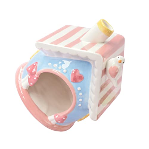 HEMOTON Keramisches Hamsterhaus Rosa Sicheres Haustierversteck für Hamster mit Einzigartigem Design Schlafnest für Kleinen Haustiere zu Reinigen HEMOTON Keramisches Hamsterhaus Rosa Sicheres Haustierversteck für Hamster mit Einzigartigem Design Schlafnest für Kleinen Haustiere zu Reinigen von HEMOTON