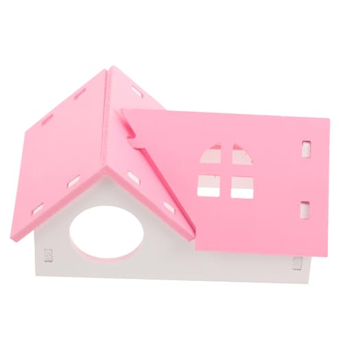 HEMOTON Kleines Hamsterversteck Haus aus Sicheres Hideaway mit Runden Kanten für Hamster Ratten und Kleine Nager Spielerisches Habitat für Kleintiere für Käfig und Außengehege HEMOTON Kleines Hamsterversteck Haus aus Sicheres Hideaway mit Runden Kanten für Hamster Ratten und Kleine Nager Spielerisches Habitat für Kleintiere für Käfig und Außengehege von HEMOTON