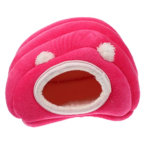HEMOTON Kleines Hamsterversteck aus Baumwolle Warmes und Gemütliches Nagerhaus für Chinchillas Hamster und Kleintiere für Winter Zartem Rosa HEMOTON Kleines Hamsterversteck aus Baumwolle Warmes und Gemütliches Nagerhaus für Chinchillas Hamster und Kleintiere für Winter Zartem Rosa von HEMOTON