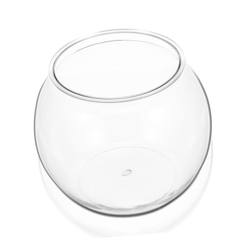HEMOTON Kunststoff Fischschale für Schreibtisch Kleines Aquarium Goldfischglas Terrarium für Garten Geschenkidee für Aquarienliebhaber HEMOTON Kunststoff Fischschale für Schreibtisch Kleines Aquarium Goldfischglas Terrarium für Garten Geschenkidee für Aquarienliebhaber von HEMOTON