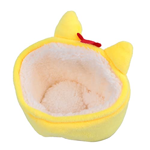 HEMOTON Kuscheliges Hamsterbett im Design Eines Kleinen Hähnchens Warmes Dickes Nest für Kleintiere Wie Hamster und Meerschweinchen Tragbar Sicheren Materialien Gefertigt HEMOTON Kuscheliges Hamsterbett im Design Eines Kleinen Hähnchens Warmes Dickes Nest für Kleintiere Wie Hamster und Meerschweinchen Tragbar Sicheren Materialien Gefertigt von HEMOTON