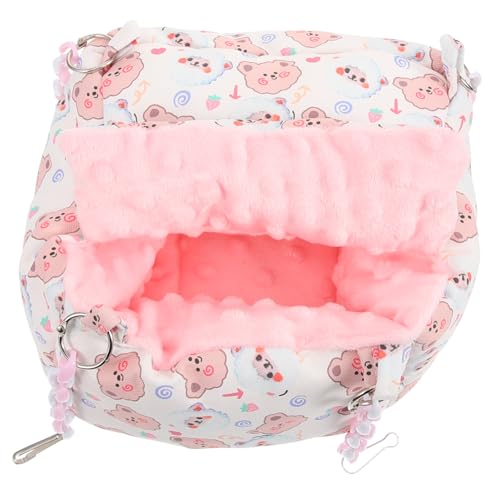 HEMOTON Kuschelnest für Kleintiere Warmes Schlafhaus für Hamster Zuckerglider und Chinchillas Leicht zu Reinigen Ruheplatz im Käfig Platzsparend und Komfortabel HEMOTON Kuschelnest für Kleintiere Warmes Schlafhaus für Hamster Zuckerglider und Chinchillas Leicht zu Reinigen Ruheplatz im Käfig Platzsparend und Komfortabel von HEMOTON