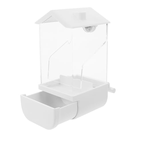 HEMOTON Papageien Futterspender Transparent Vogelfutterspender Vogel Wasserspender Vogelfutterbehälter Käfig Vogelfutterspender Hängender Vogelfutterspender Kein Durcheinander HEMOTON Papageien Futterspender Transparent Vogelfutterspender Vogel Wasserspender Vogelfutterbehälter Käfig Vogelfutterspender Hängender Vogelfutterspender Kein Durcheinander von HEMOTON
