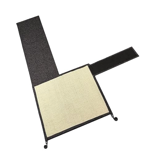 HEMOTON Sisal Kratzmatte für Katzen Hochwertige Katzenkratzfläche für Sofa Möbel Schutz Katzenkratzbrett aus Sicherem Sisal Krallenwetzen für Verschiedene Wohnräume HEMOTON Sisal Kratzmatte für Katzen Hochwertige Katzenkratzfläche für Sofa Möbel Schutz Katzenkratzbrett aus Sicherem Sisal Krallenwetzen für Verschiedene Wohnräume von HEMOTON