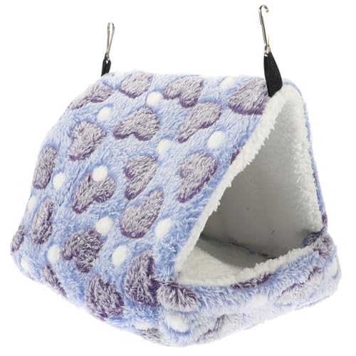 HEMOTON Squirrel Cotton Nest für Kleine Tiere Warmes Schlafhaus für Hamster Meerschweinchen und Chinchillas Gemütlicher Rückzugsort für Winter HEMOTON Squirrel Cotton Nest für Kleine Tiere Warmes Schlafhaus für Hamster Meerschweinchen und Chinchillas Gemütlicher Rückzugsort für Winter von HEMOTON