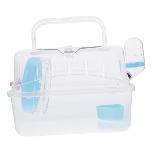 HEMOTON Transportbox für Kleintiere Tragbare Hamstertrage mit Design für Ausflüge und Reisen Leicht zu Tragen Pflegen HEMOTON Transportbox für Kleintiere Tragbare Hamstertrage mit Design für Ausflüge und Reisen Leicht zu Tragen Pflegen von HEMOTON